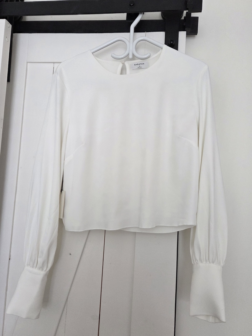 Aritzai Babatom White Parsons Blouse (M)